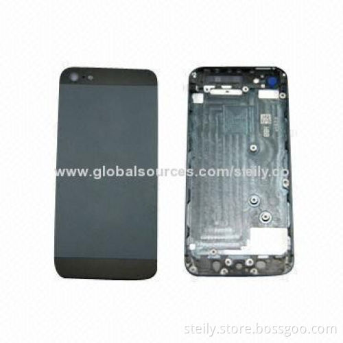 Best-quality Mobile Phone Back Cover Housing for iPhone 5, White and Black in StockNew